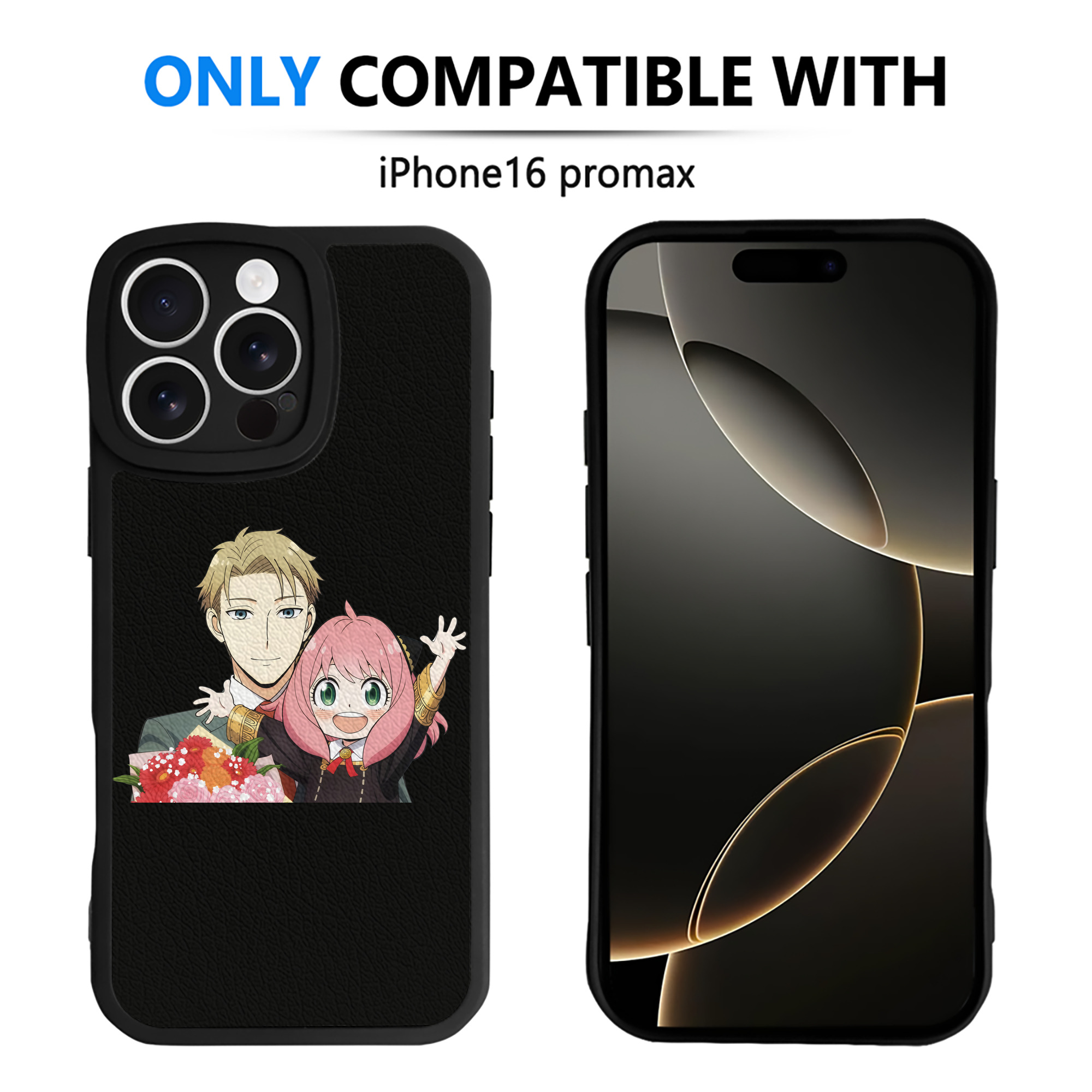 （画像用） SPY×FAMILY间谍家家酒 【iPhone 16シリーズ対応】シリコンスマホケース（レザー調） 材質：シリコン